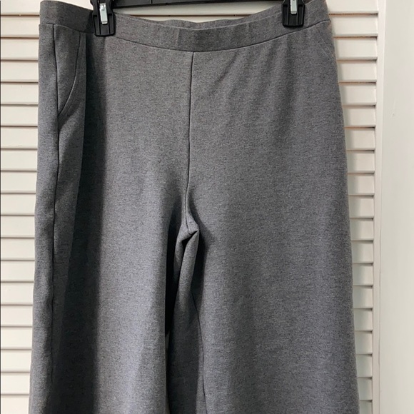 Halston Gray Pull-On Pants sz 12 - Picture 3 of 13
